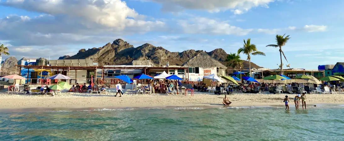 Playa El Tecolote, La Paz, BCS. Tours XBaja
